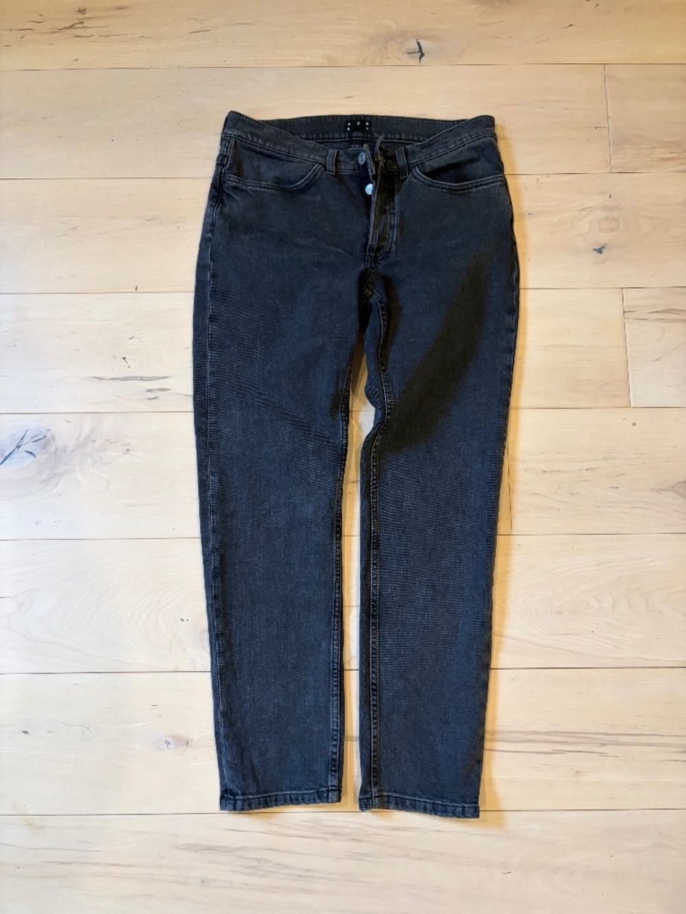 ASKET Dark Grey Slim Jeans (31/30)
